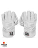 SS TON Reserve Edition Cricket Keeping Gloves - Boys/Junior - White