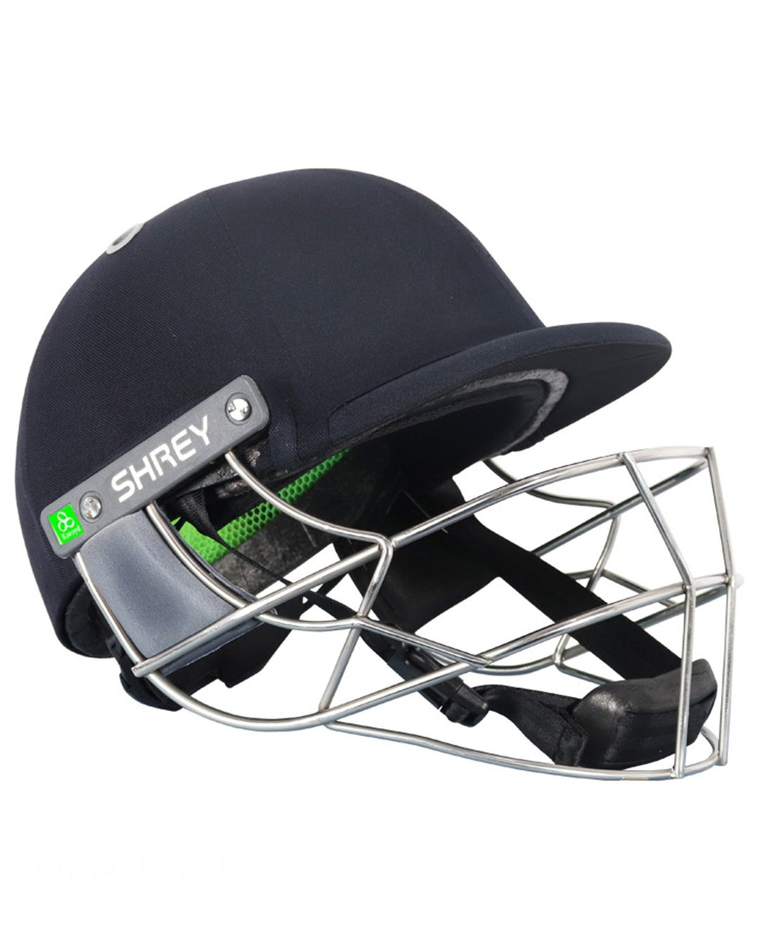 Shrey Koroyd Steel Visor Cricket Batting Helmet - Steel - Navy - Senior
