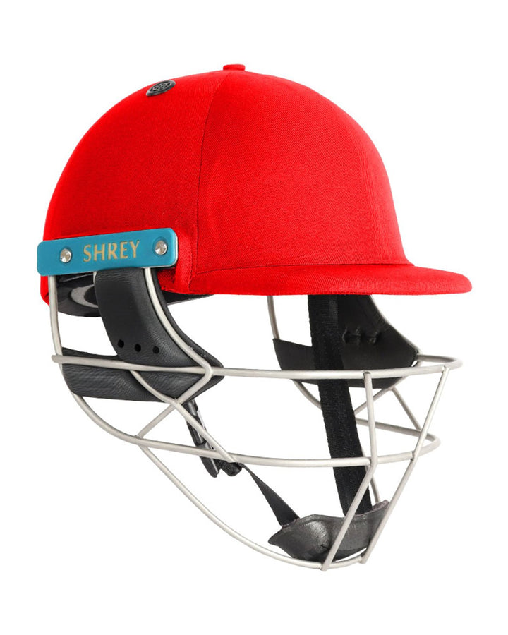 Shrey Master Class Air 2.0 Cricket Batting Helmet with Neck Guard - Steel - Senior