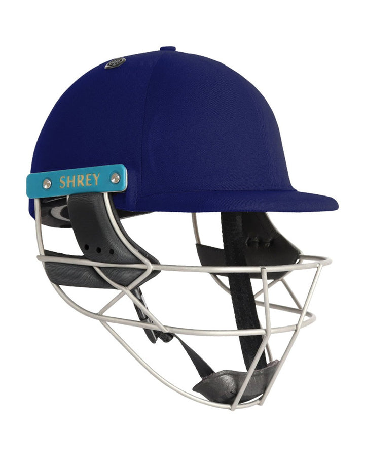 Shrey Master Class Air 2.0 Cricket Batting Helmet with Neck Guard - Steel - Senior
