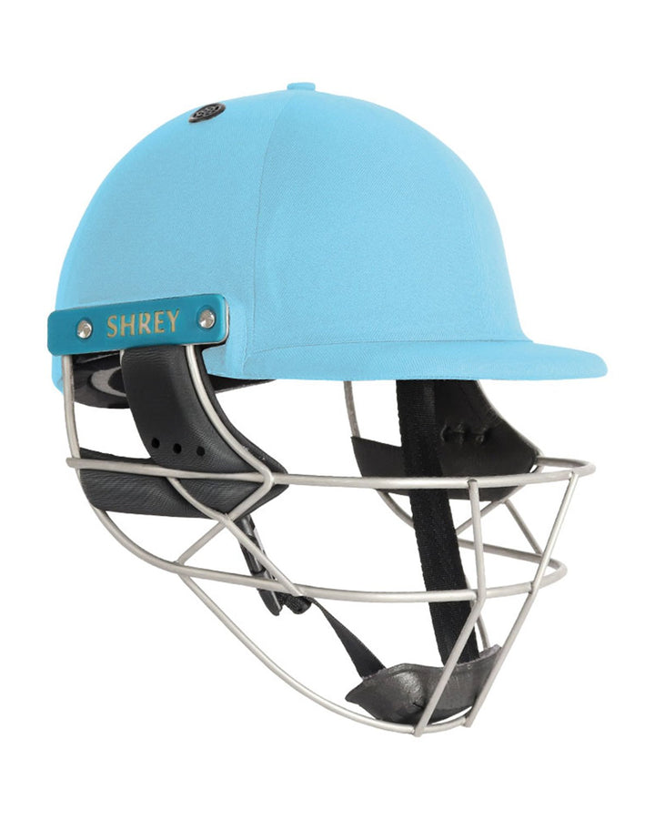 Shrey Master Class Air 2.0 Cricket Batting Helmet with Neck Guard - Steel - Senior