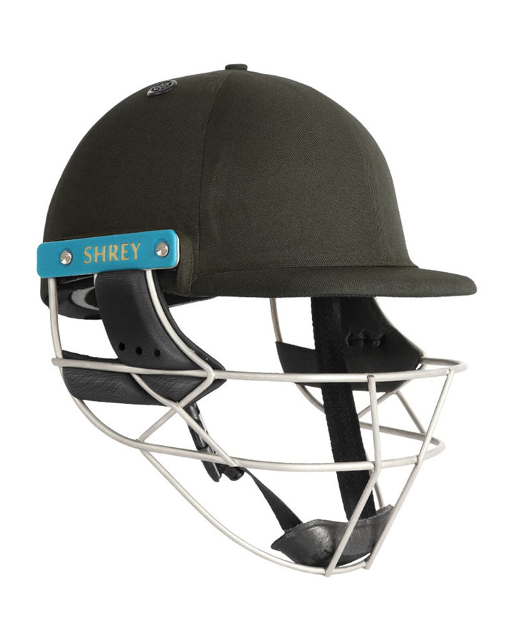 Shrey Master Class Air 2.0 Cricket Batting Helmet with Neck Guard - Steel - Senior