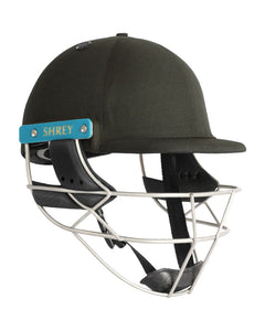 Shrey Master Class Air 2.0 Cricket Batting Helmet - Steel- Black - Senior