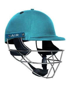 Shrey Master Class Air 2.0 Cricket Helmet - Titanium - Sky Blue - Senior