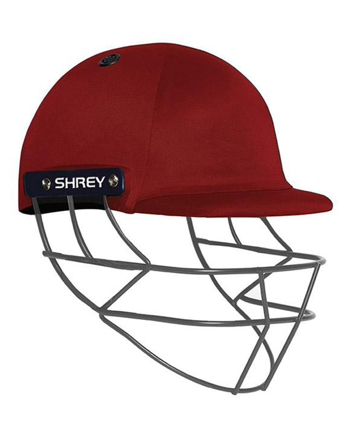 Shrey Performance 2.0 Cricket Batting Helmet with Neck Guard - Steel - Senior