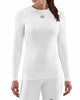SKINS Series-1 Womens Long Sleeve Top - White