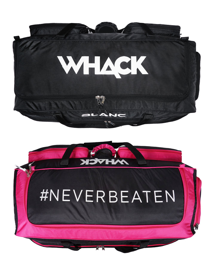 WHACK Blanc Cricket Kit Bag - Wheelie - Large
