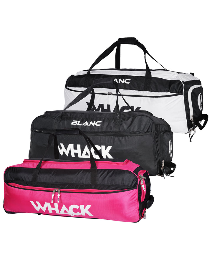 WHACK Blanc Cricket Kit Bag - Wheelie - Large