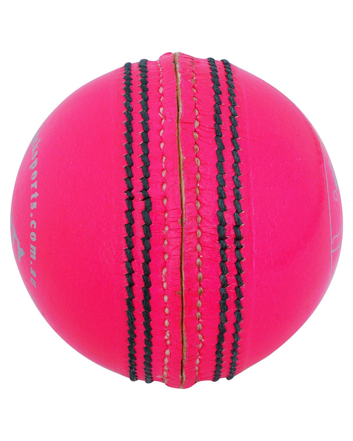 WHACK County Leather Cricket Ball - 2 Piece - 156gm - Pink