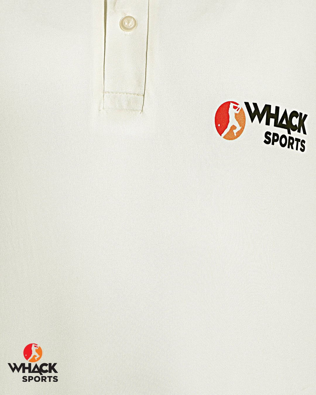 WHACK Elite Cricket Cream (Off White) Full Sleeve Shirt - Junior