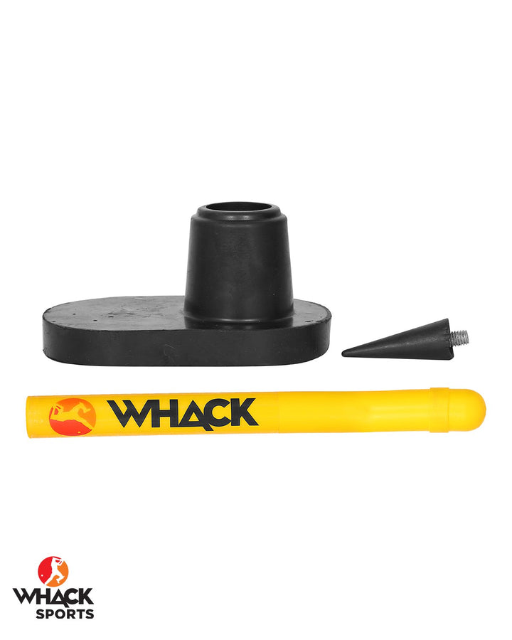 Whack Half Plastic Target Stump - Rubber Base