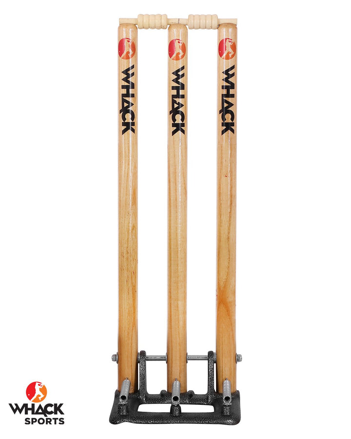 WHACK Wooden Spring Stump Set with Bails