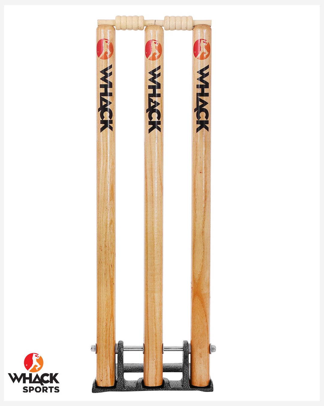 WHACK Wooden Spring Stump Set with Bails