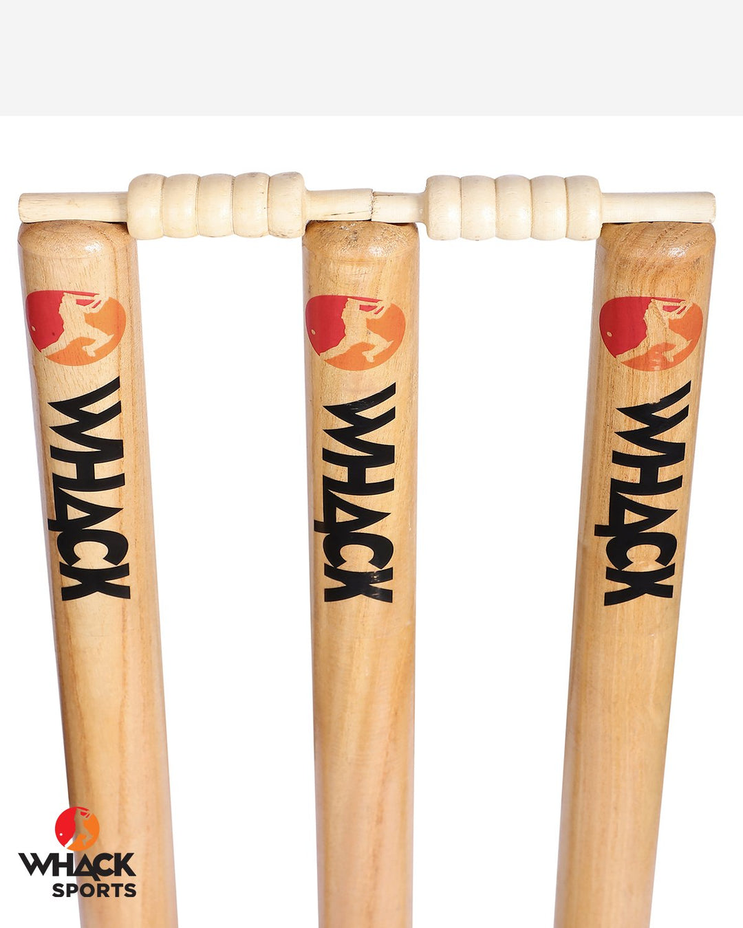 WHACK Wooden Spring Stump Set with Bails