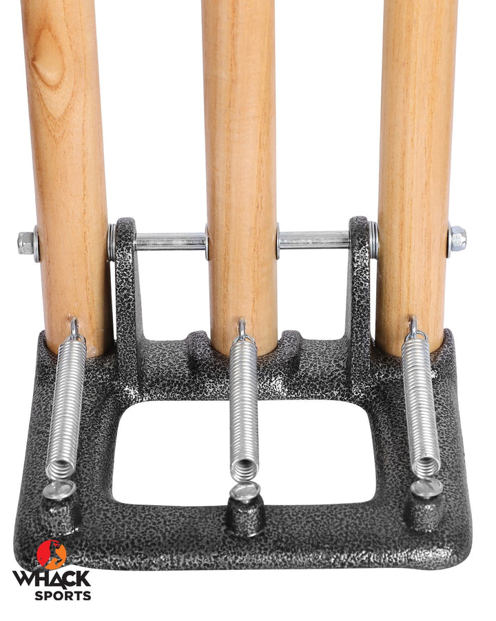 WHACK Wooden Spring Stump Set with Bails