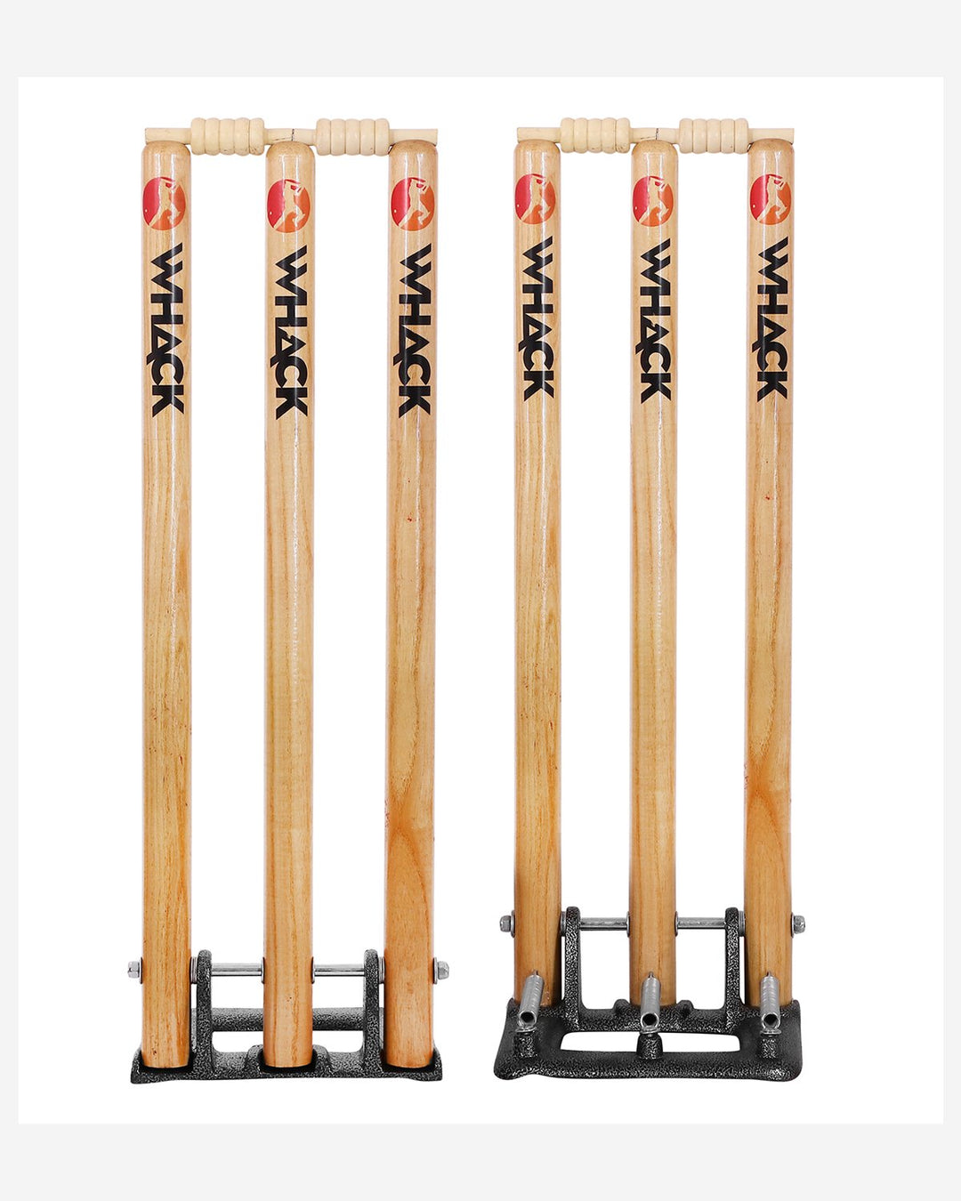 WHACK Wooden Spring Stump Set with Bails