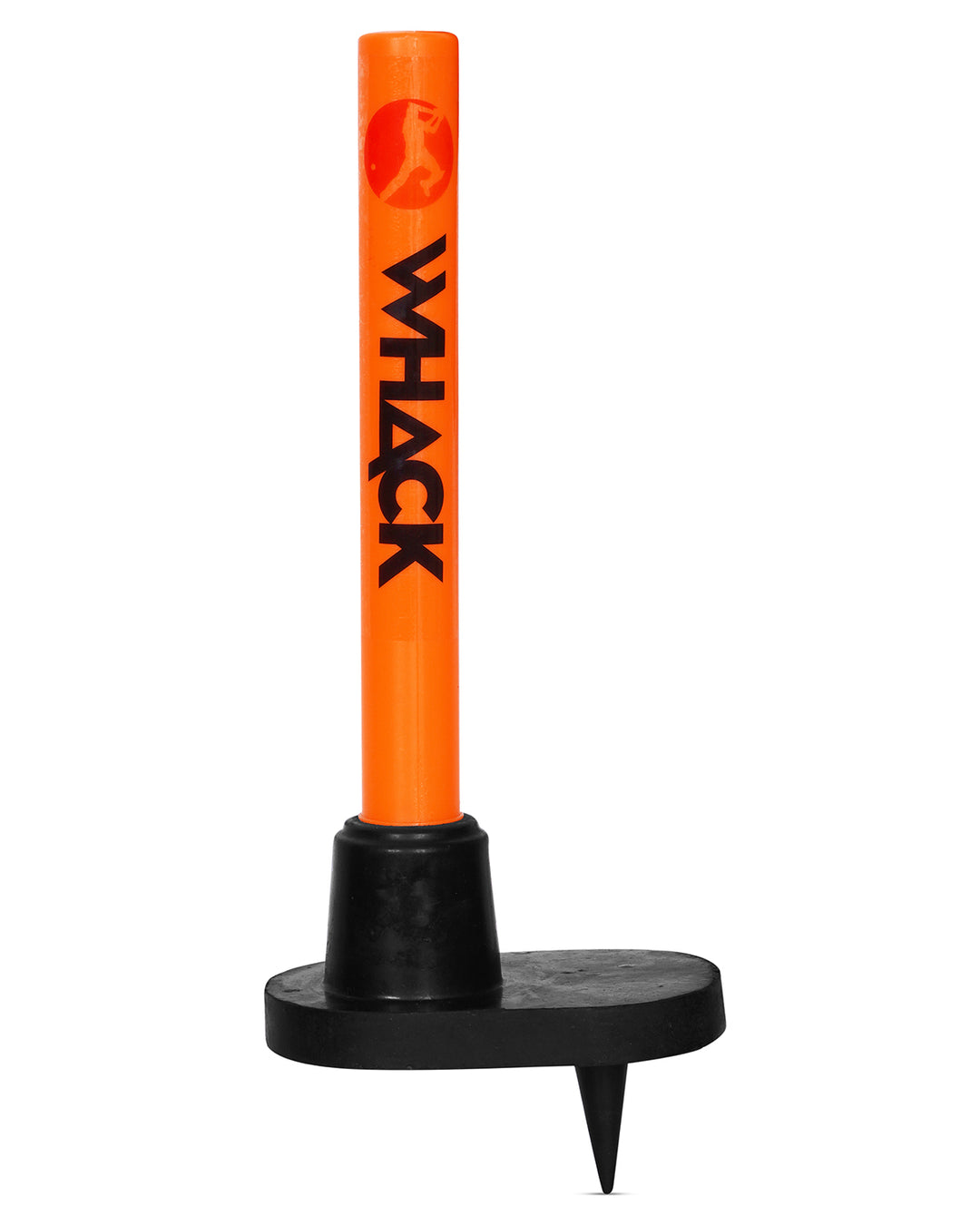 Whack Half Plastic Target Stump - Rubber Base