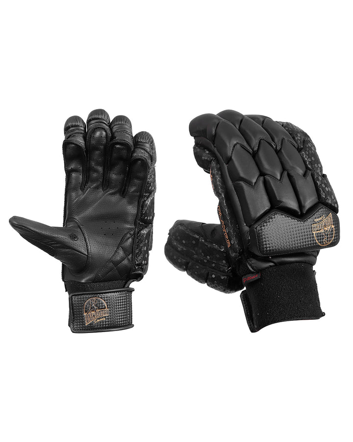 WHACK Player Test Grade Cricket Batting Gloves - Adult - Black