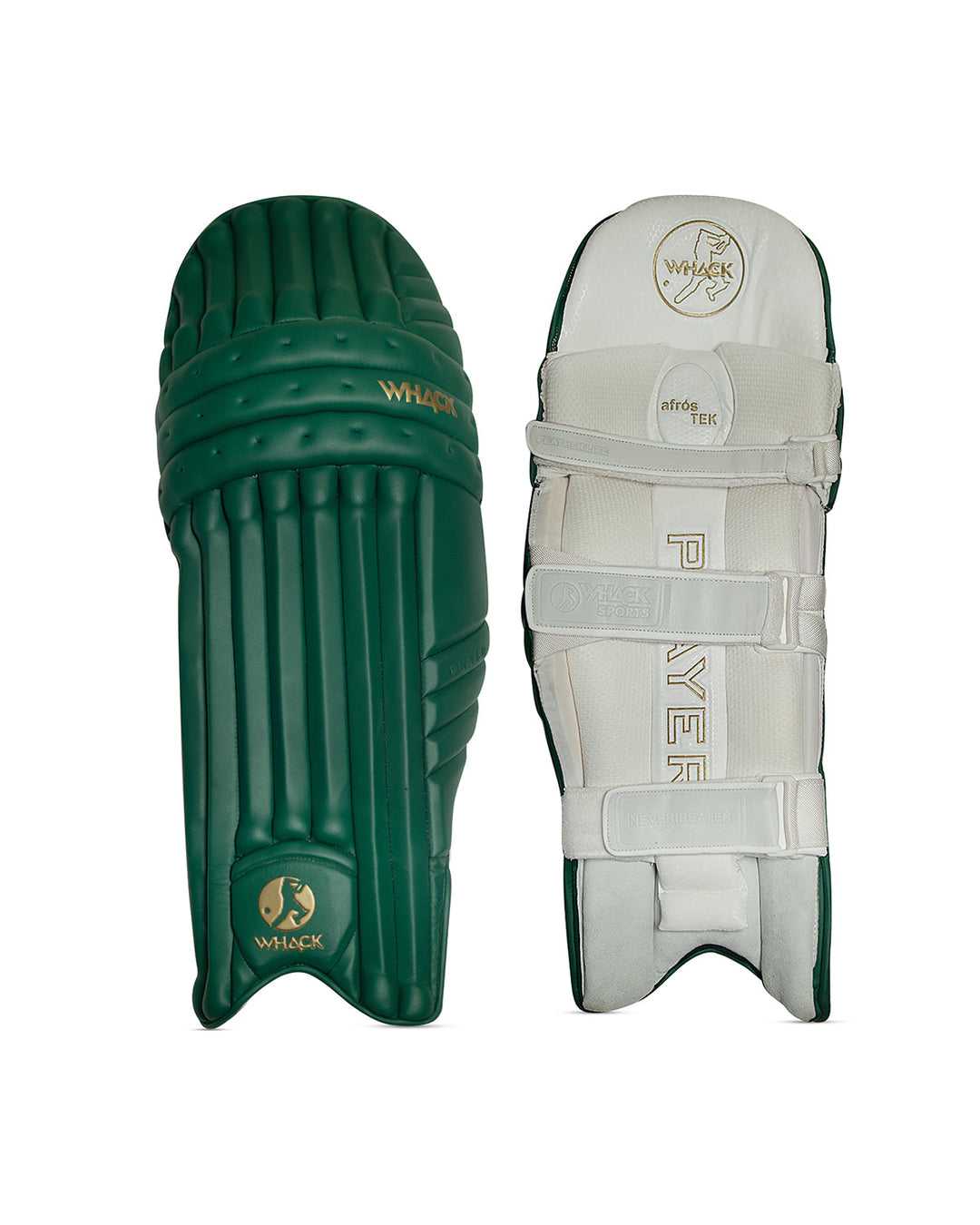 WHACK Player Cricket Batting Pads - Adult - Green