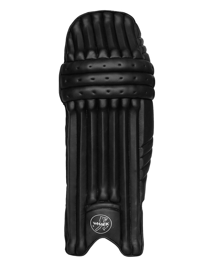 WHACK Player Cricket Batting Pads - Youth - Black