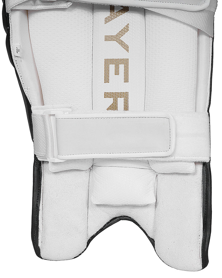 WHACK Player Cricket Batting Pads - Adult - Black
