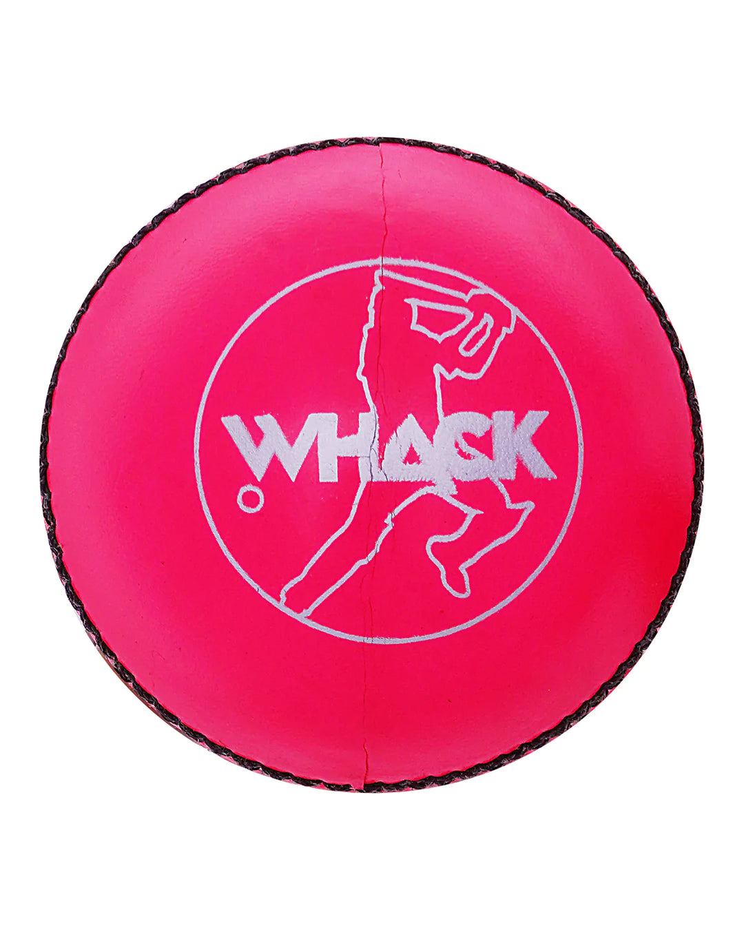 WHACK Test Leather Cricket Ball - 4 piece - 156gm - Pink