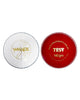 WHACK Test Leather Cricket Ball - 4 piece - 142gm - Red/White