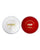 WHACK Test Leather Cricket Ball - 4 piece - 156gm - Red/White