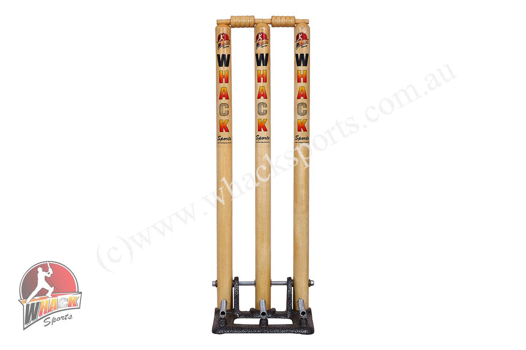 WHACK Wooden Spring Stump Set with Bails
