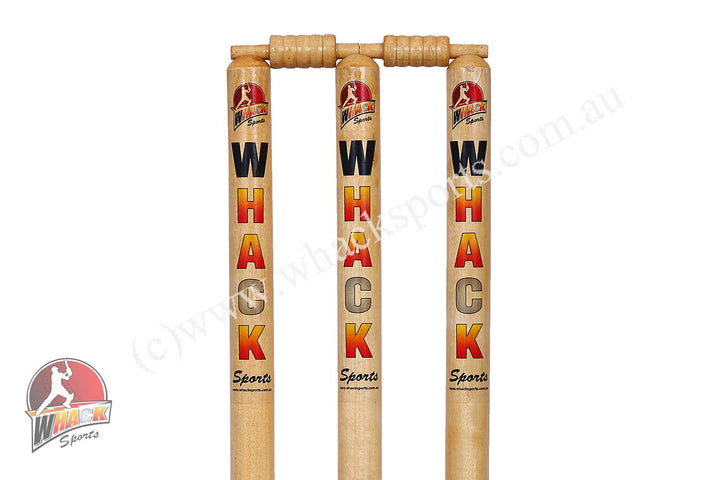 WHACK Wooden Spring Stump Set with Bails
