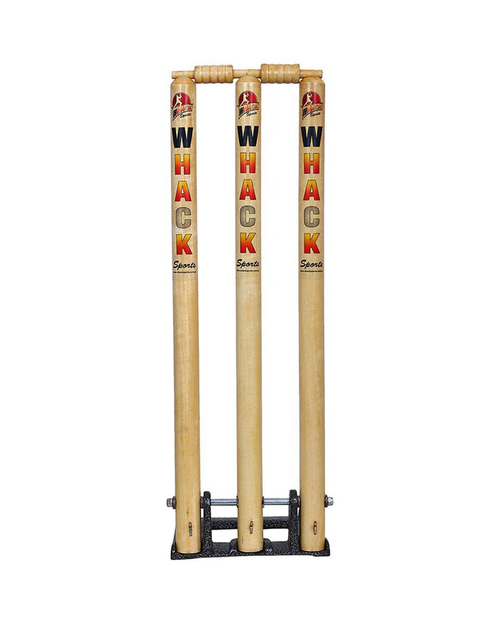 WHACK Wooden Spring Stump Set with Bails