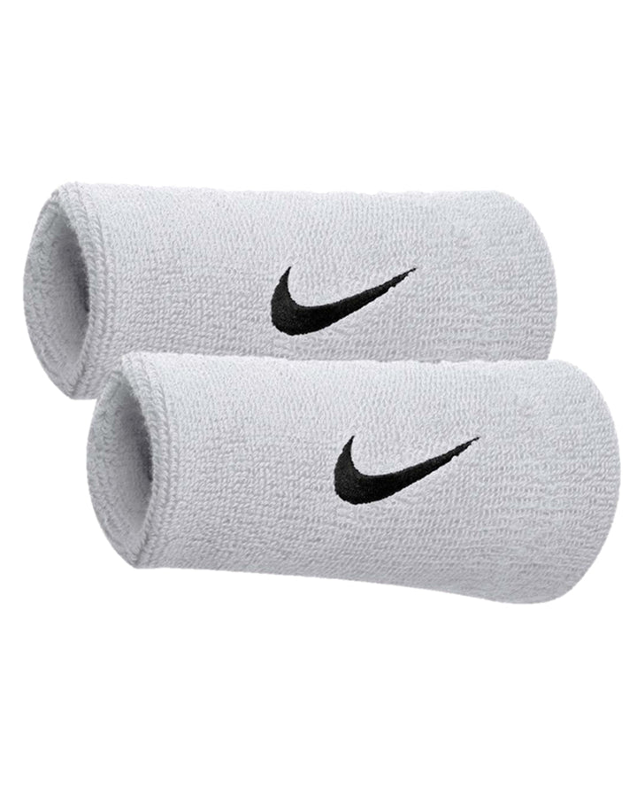 Nike classic Swoosh Doublewide Wristband - Pack of 2