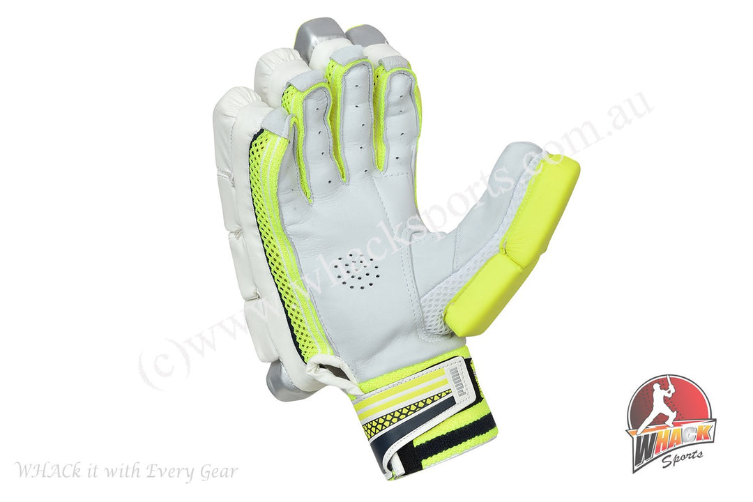 Puma Evo 3 Green Cricket Batting Gloves - Boys/Junior
