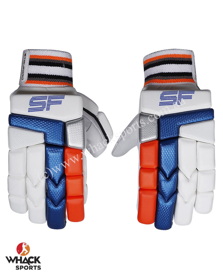 SF Platinum Cricket Batting Gloves - Adult