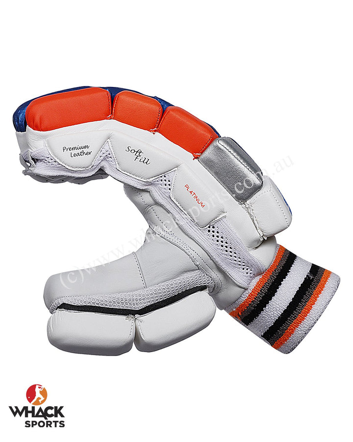 SF Platinum Cricket Batting Gloves - Adult