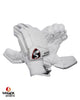 SG Litevate White Cricket Batting Gloves - Boys/Junior