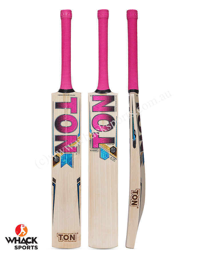 TON Slasher Grade 1 English Willow Cricket Bat - SH