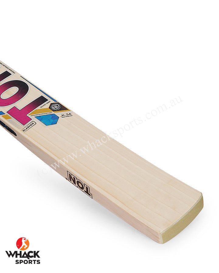 TON Slasher Grade 1 English Willow Cricket Bat - SH