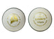 WHACK County Leather Cricket Ball - 2 Piece - 142gm - White