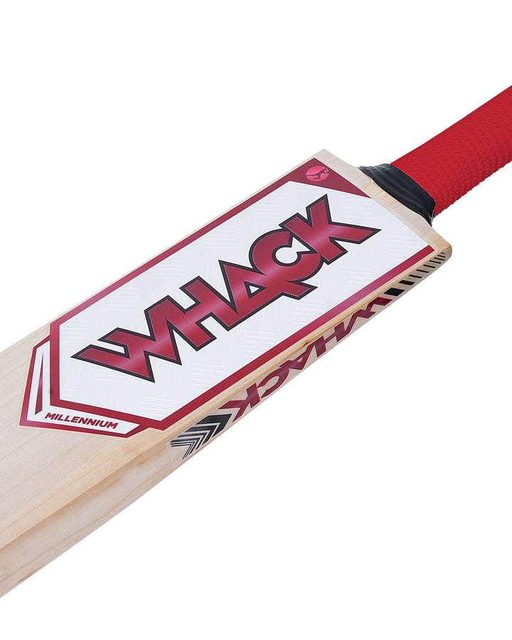 WHACK Millennium English Willow Cricket Bat - Small Adult