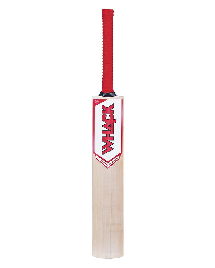 WHACK Millennium English Willow Cricket Bat - Small Adult