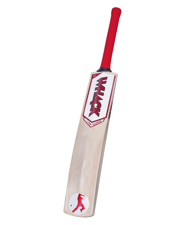 WHACK Millennium English Willow Cricket Bat - Small Adult